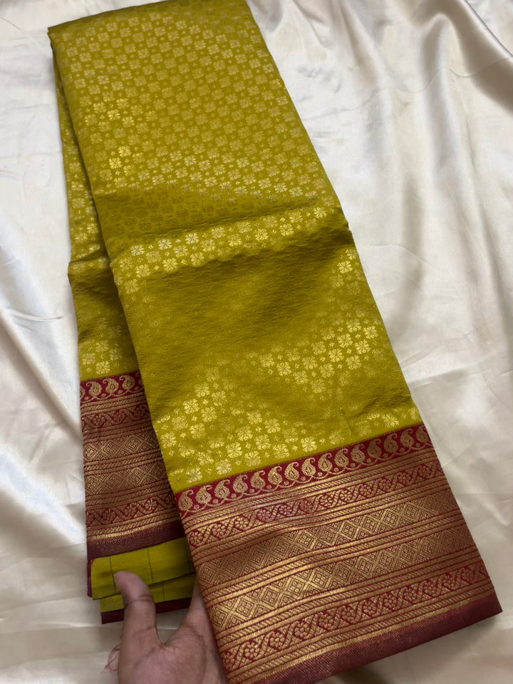 Kanchi semi soft silk
