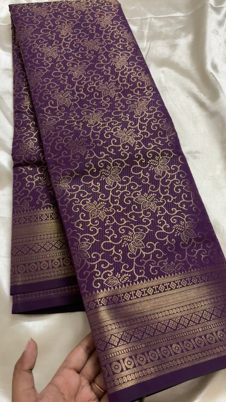 Premium Brocade soft silk kr96