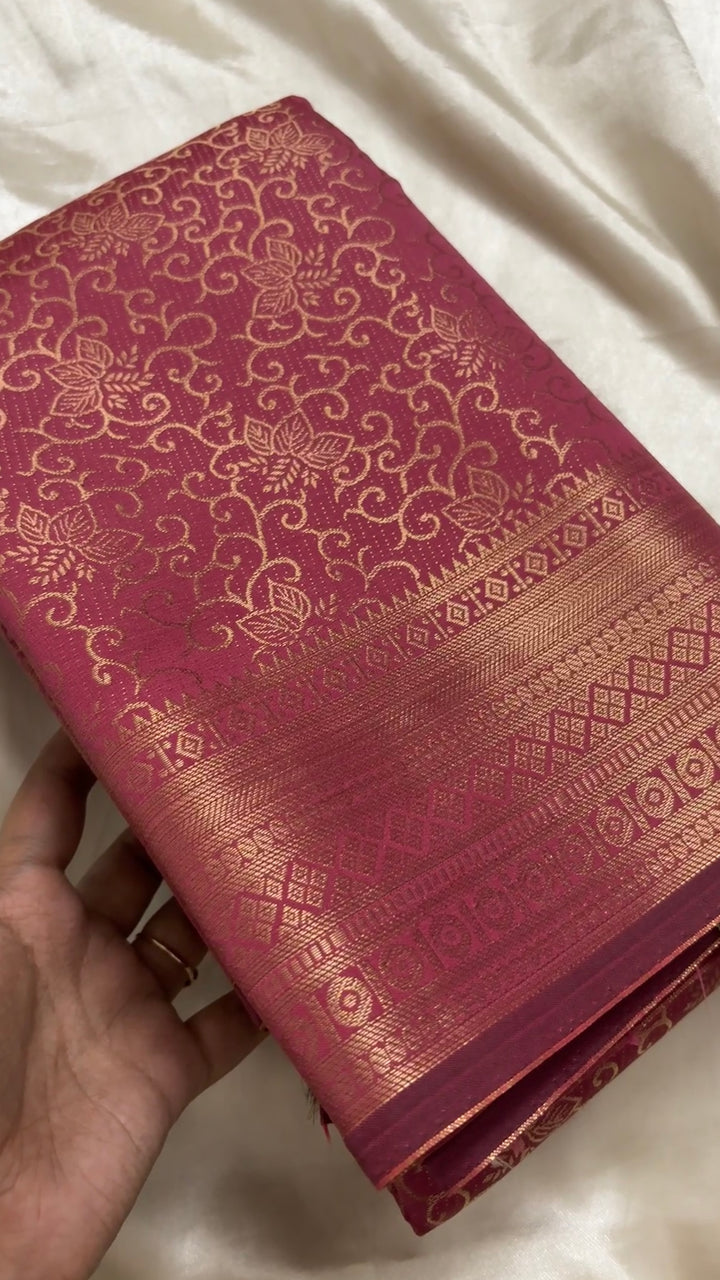 Premium Brocade soft silk kr30