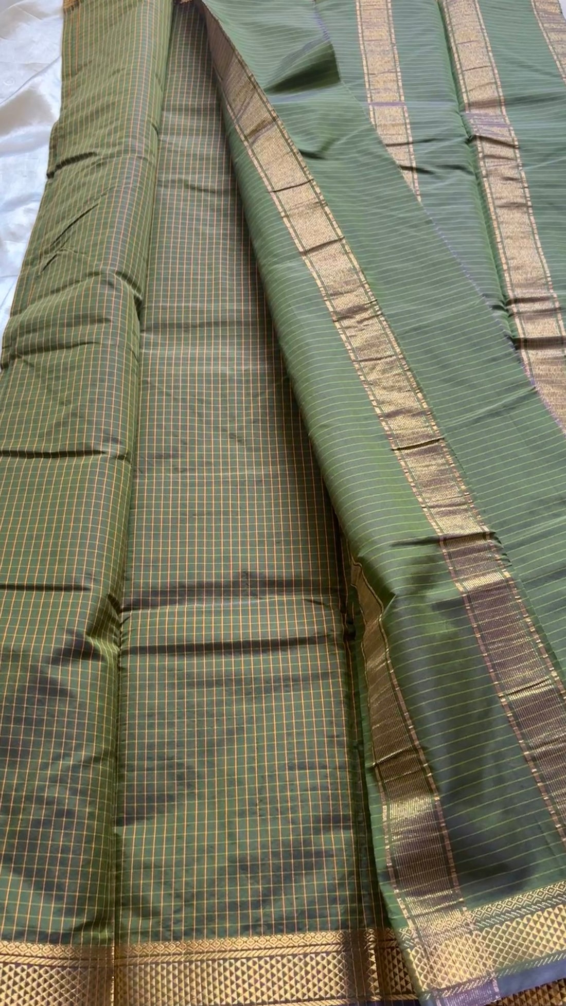 Checked cotton