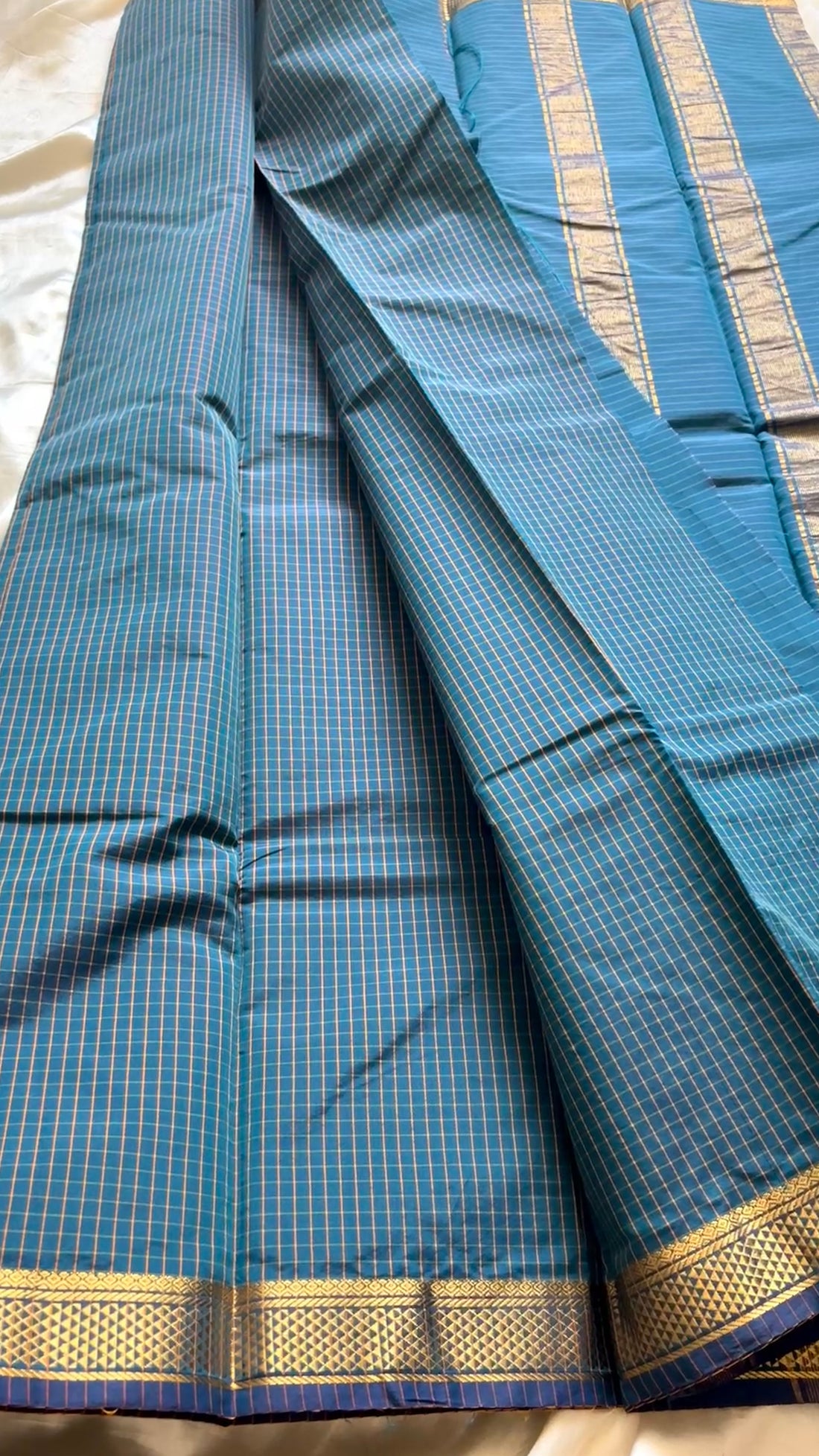 Checked cotton