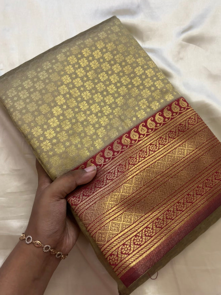 Kanchi semi soft silk