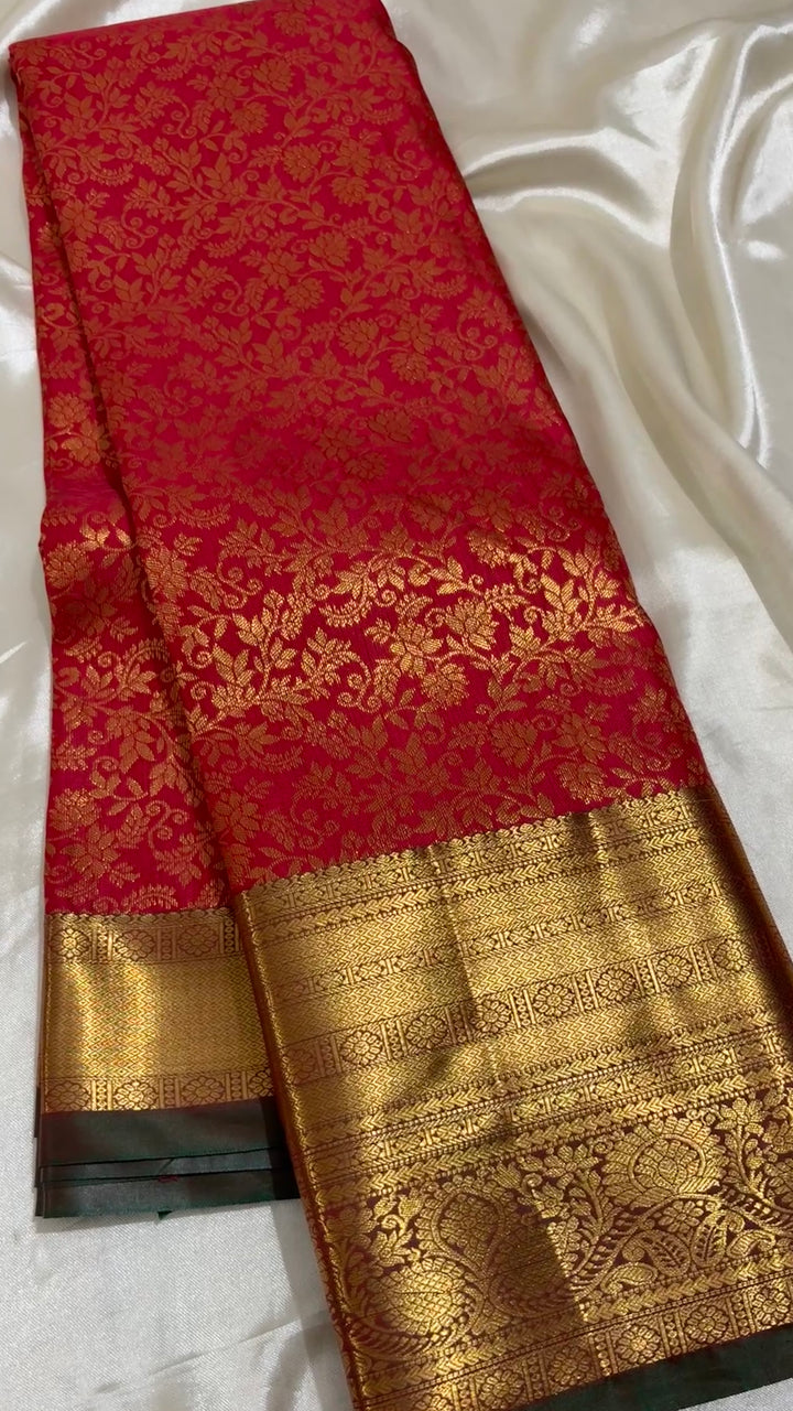 Semi  tissue Kanchipuram saree