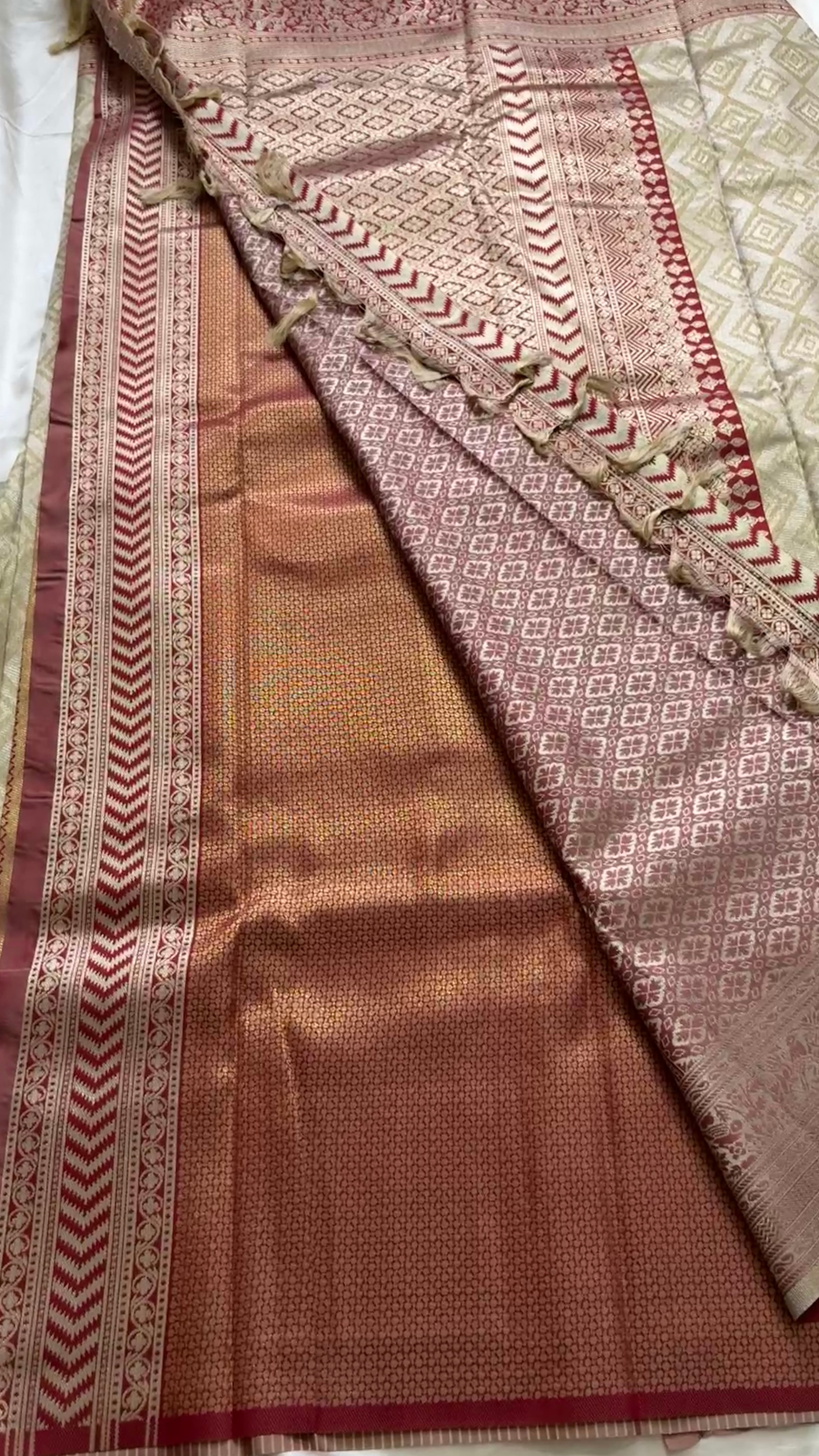 Semi soft silk