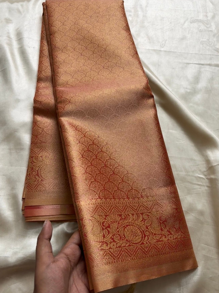 Tissue Brocade soft silk