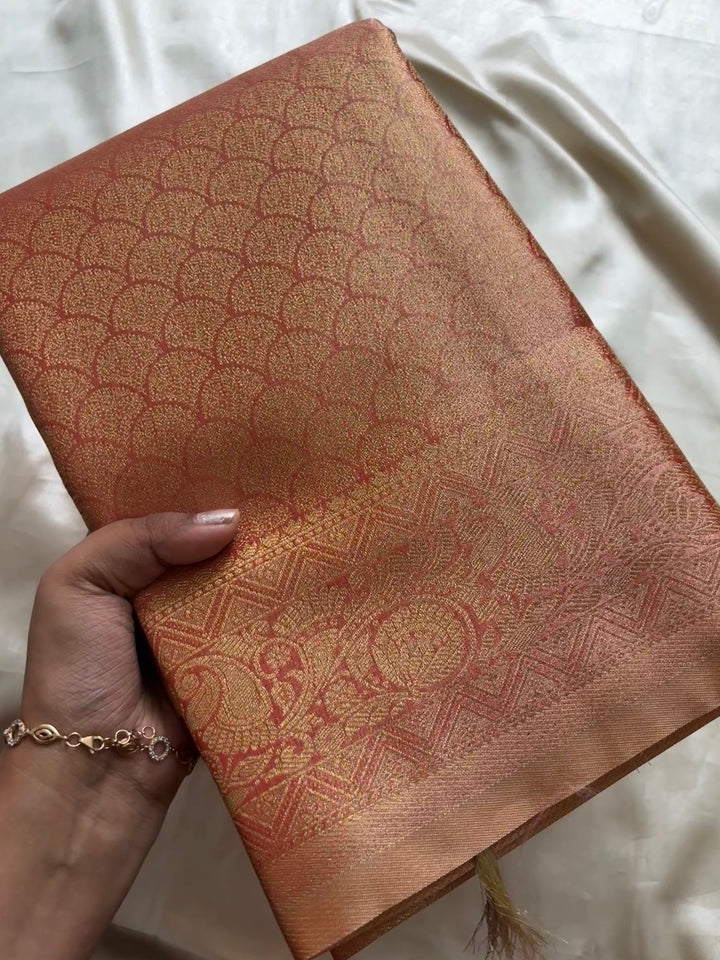 Tissue Brocade soft silk