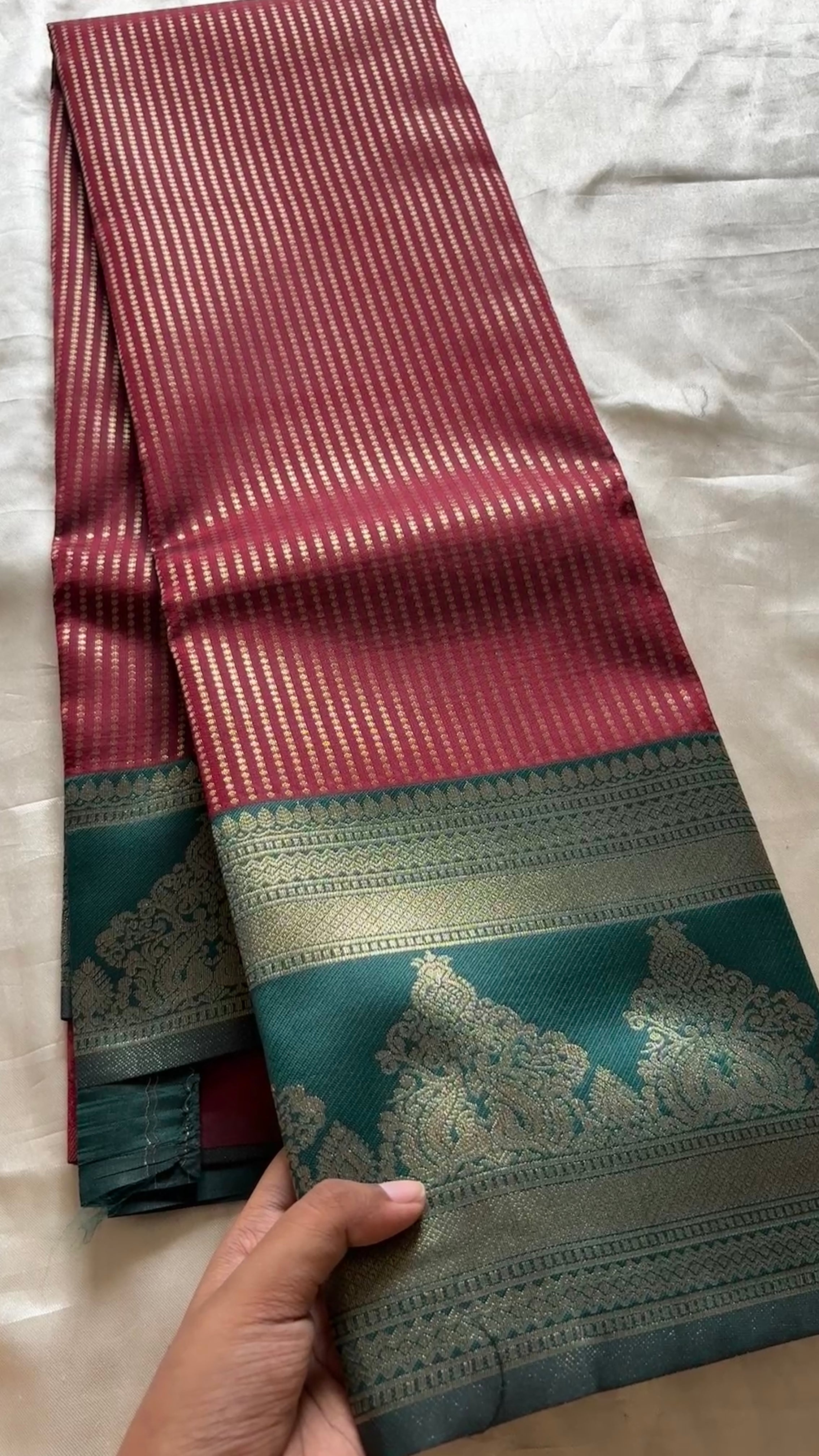 Kanchi semi soft silk