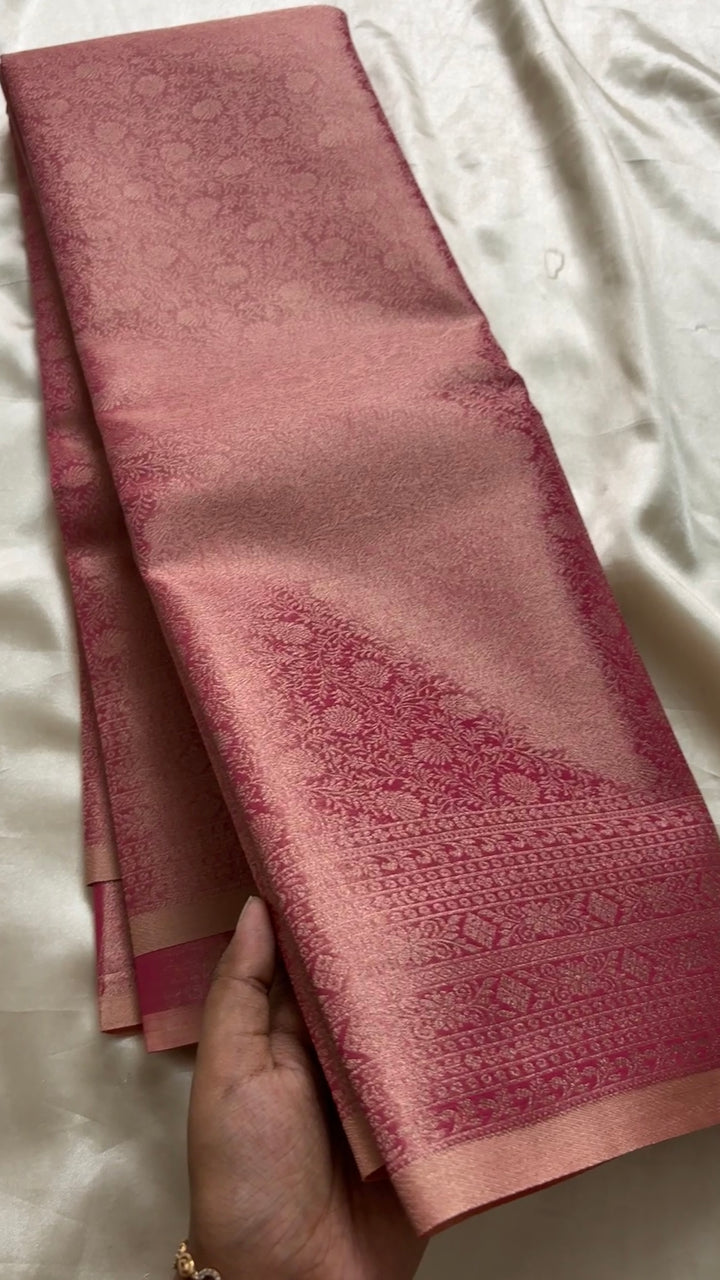 Tissue brocade silk KR121