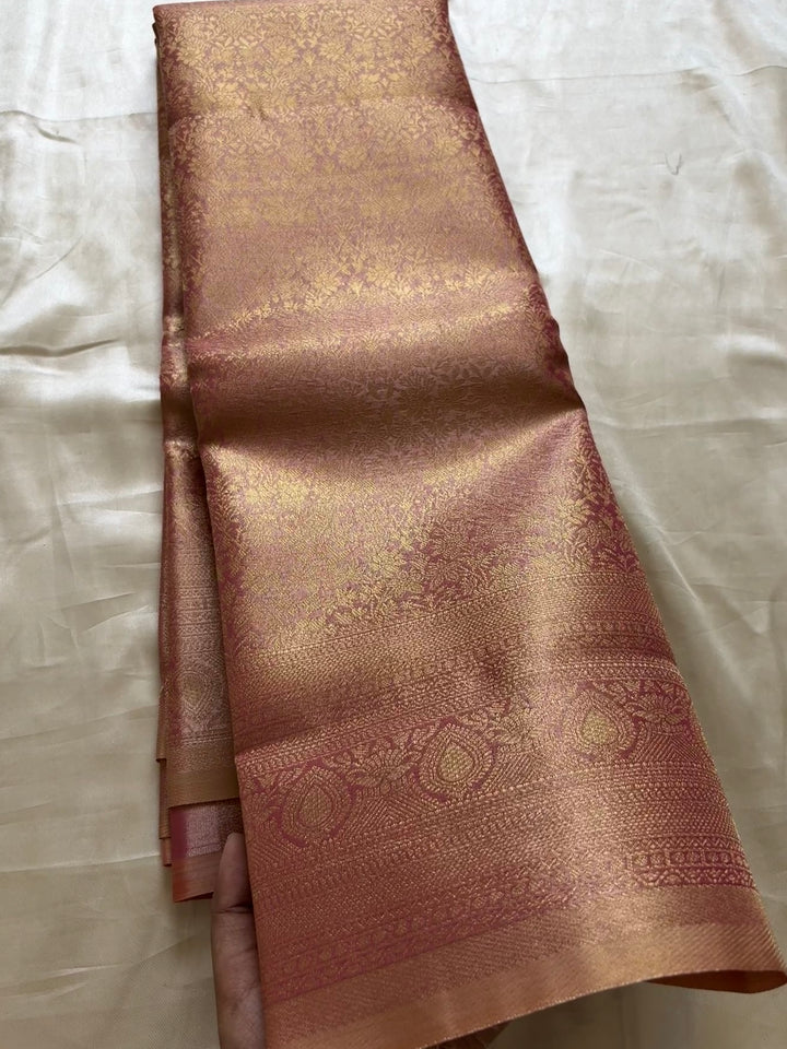 Tissue brocade silk KR81