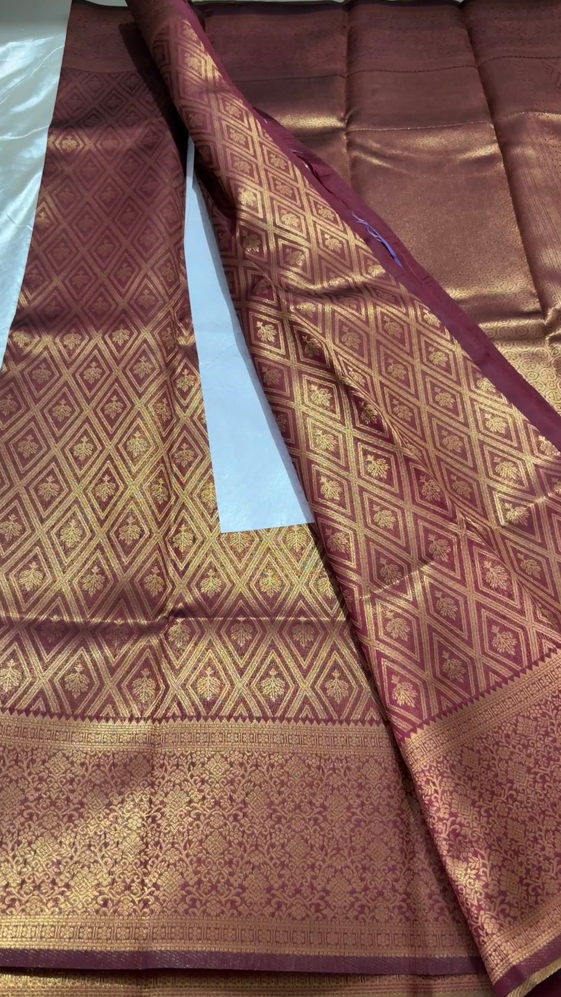 Semi brocade soft Silk kr98