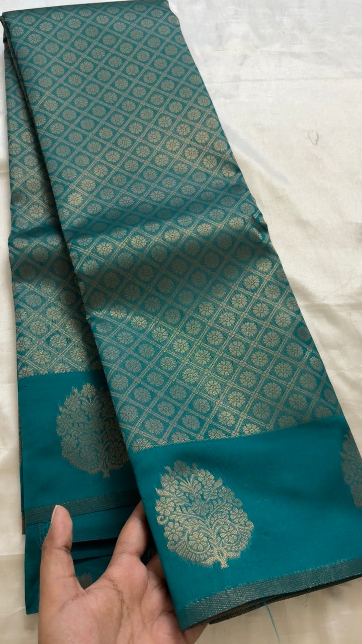 Semi brocade soft Silk kr61