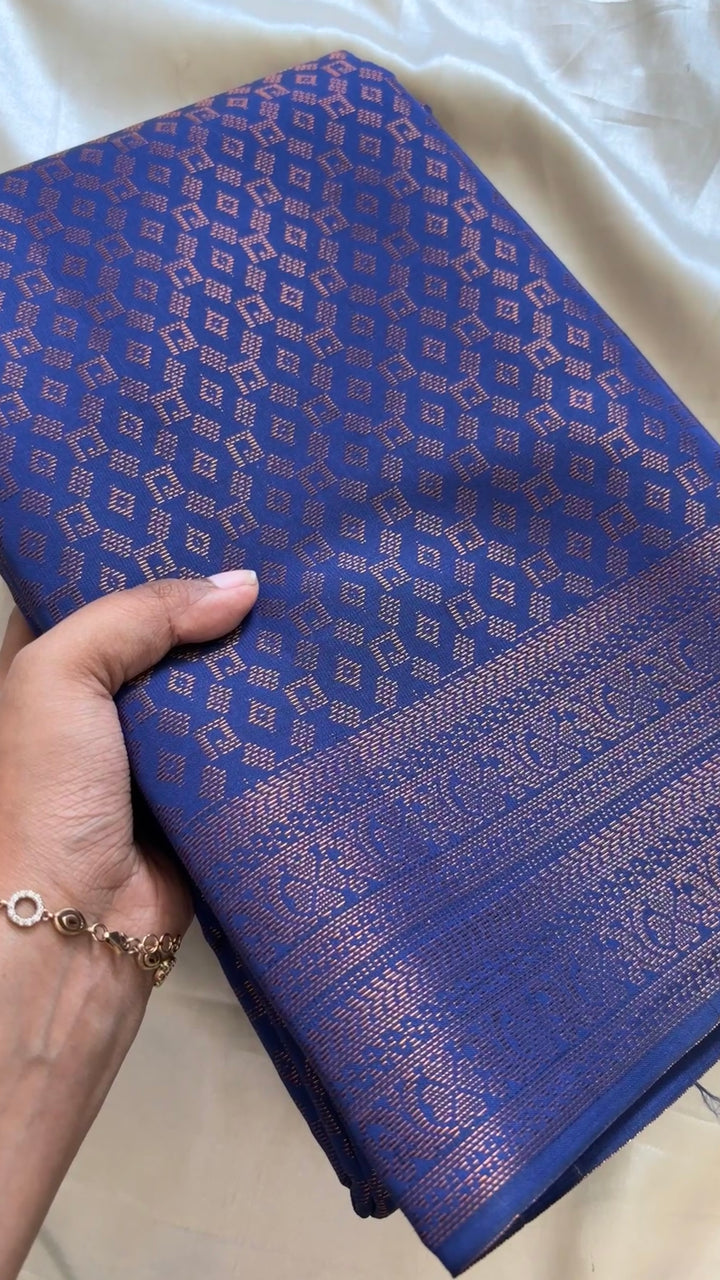 Brocade soft silk kr71