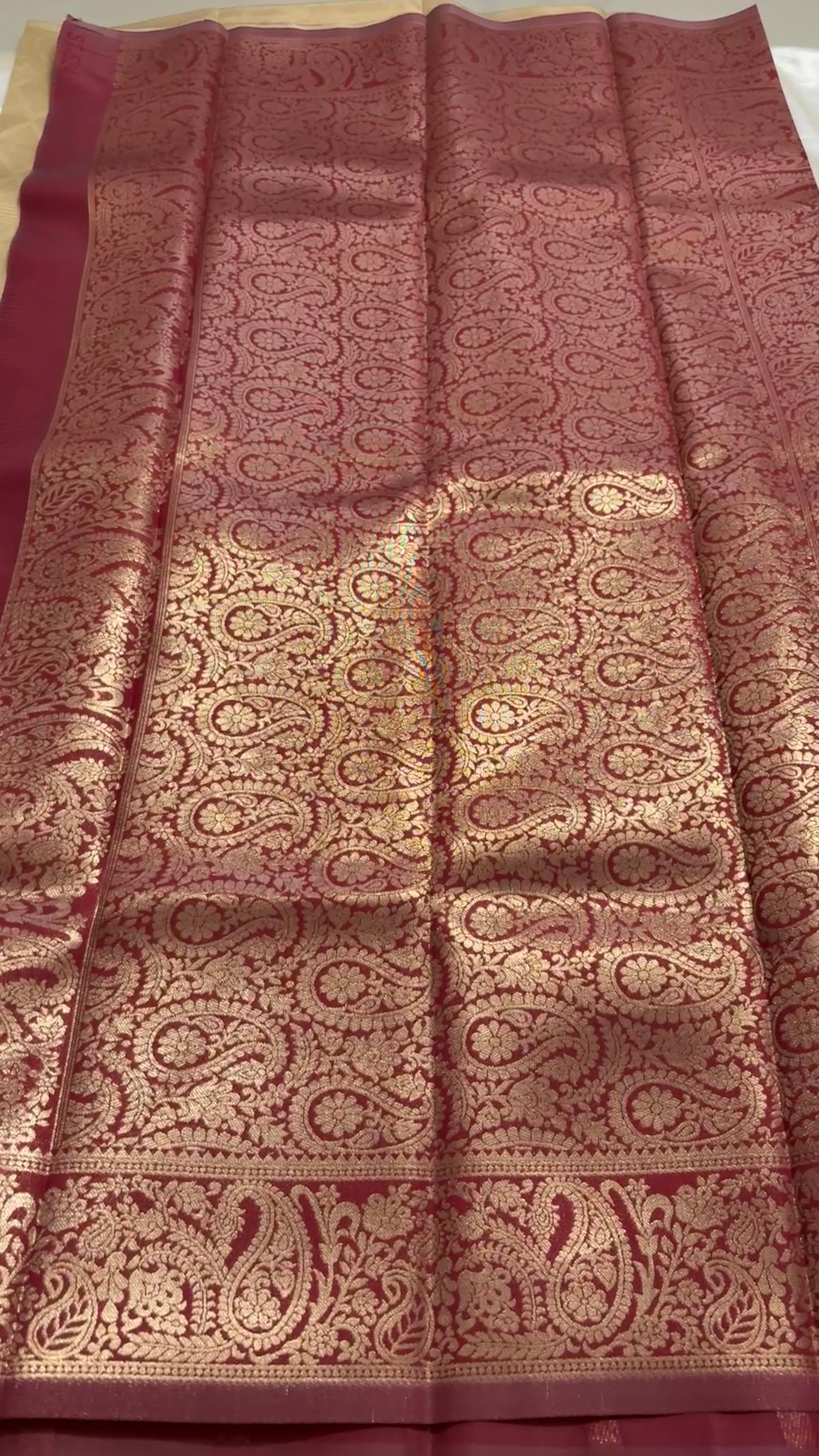 Semi brocade soft Silk kr14