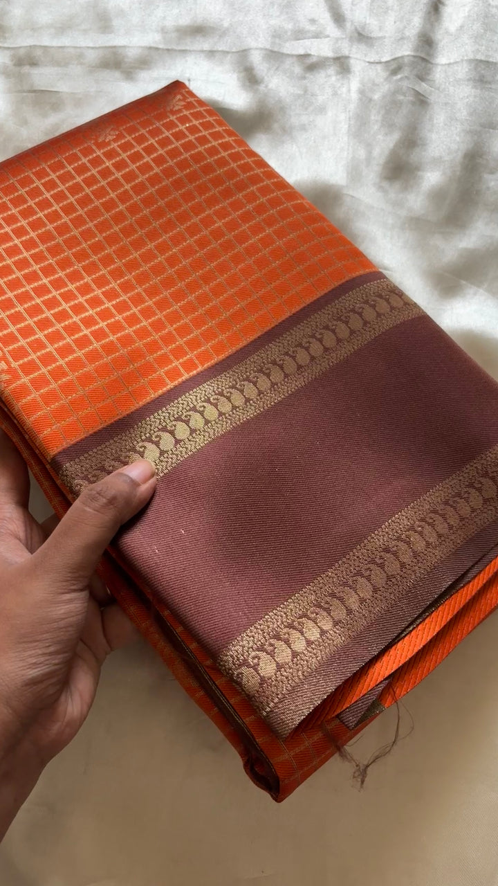Kanchi semi soft silk