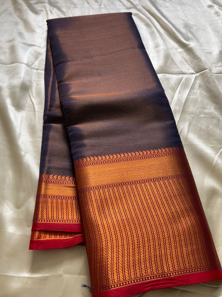 Kanchi tissue semi soft silk