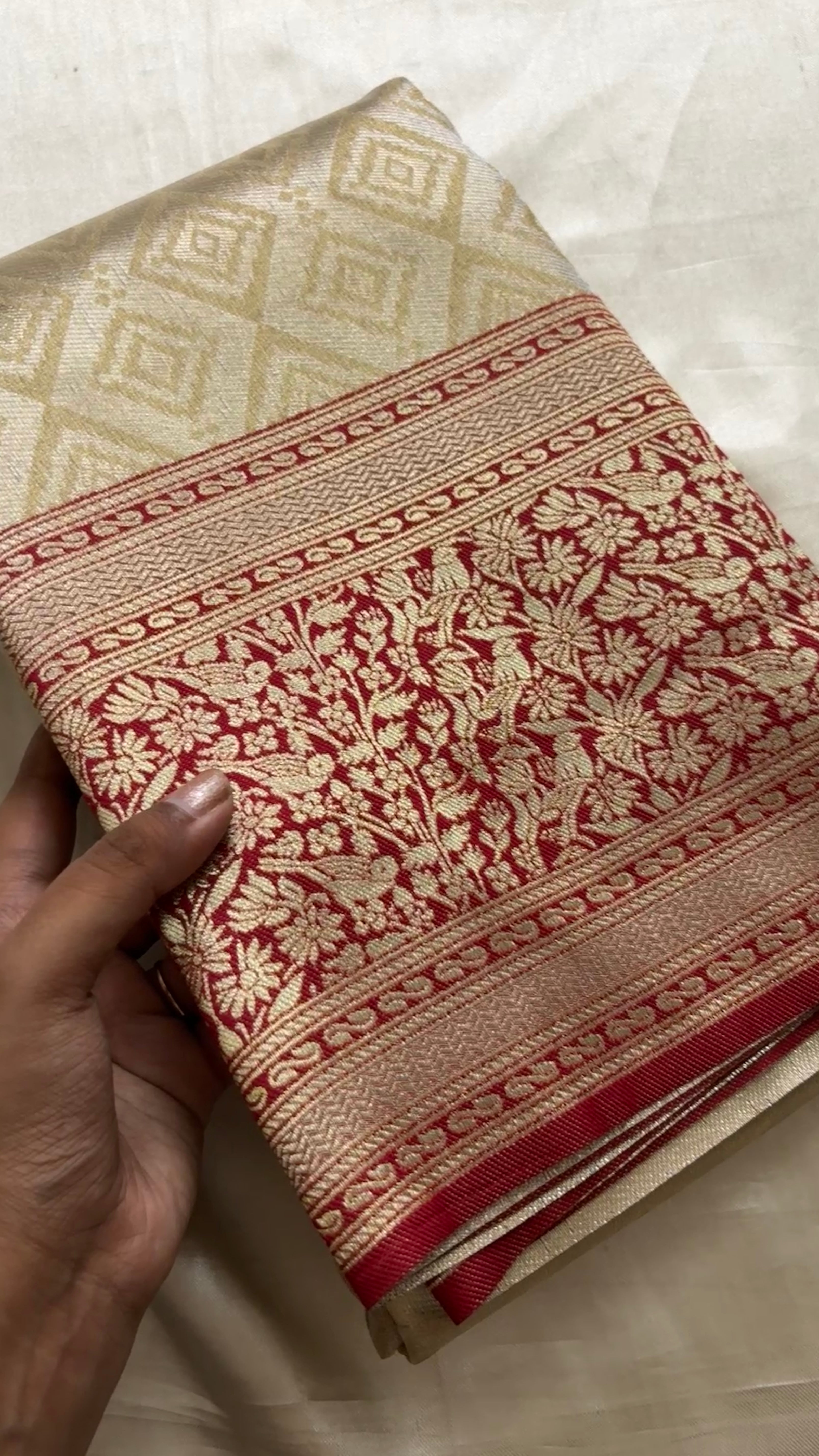 Semi soft silk
