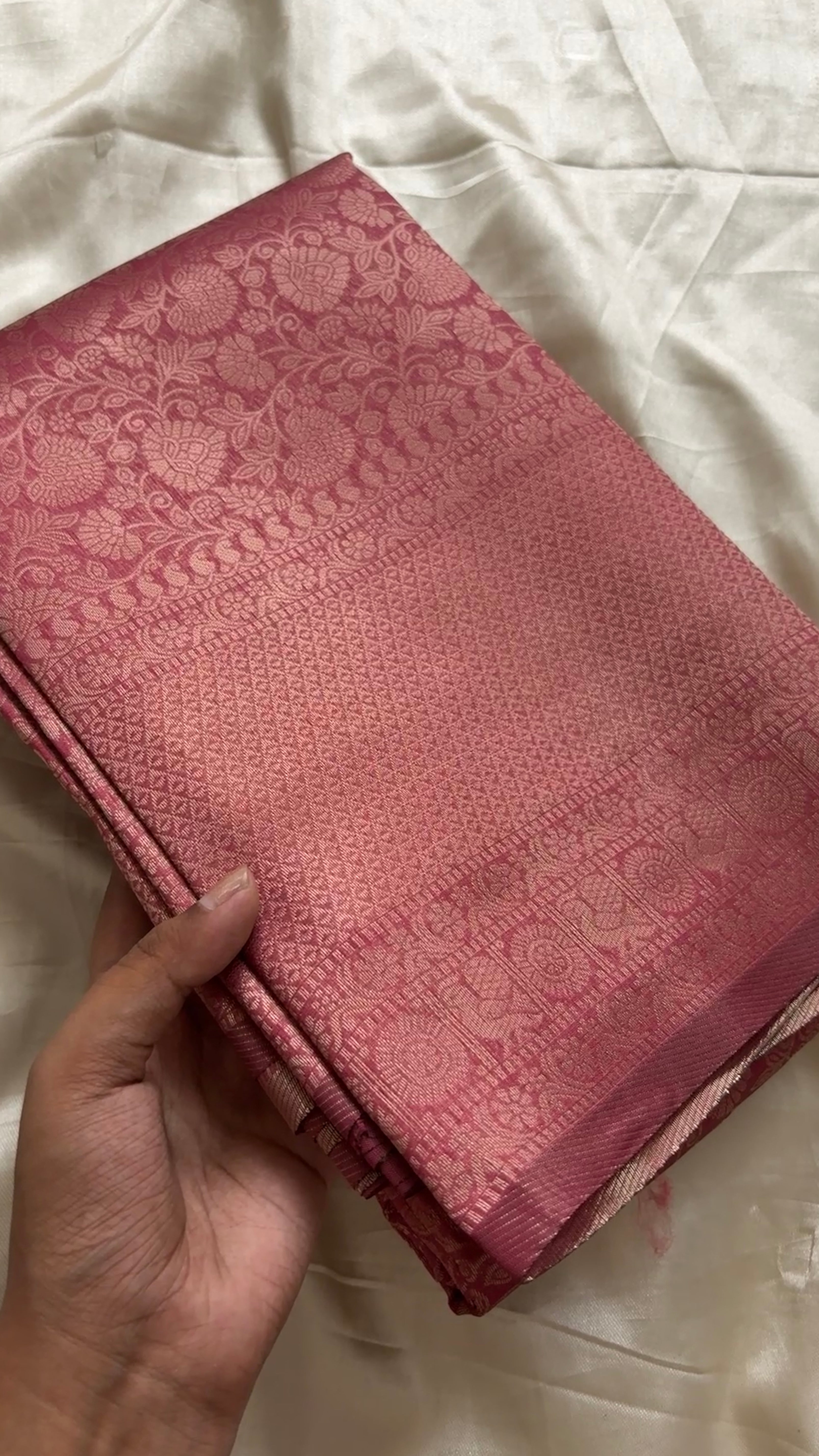 Semi brocade soft Silk kr38