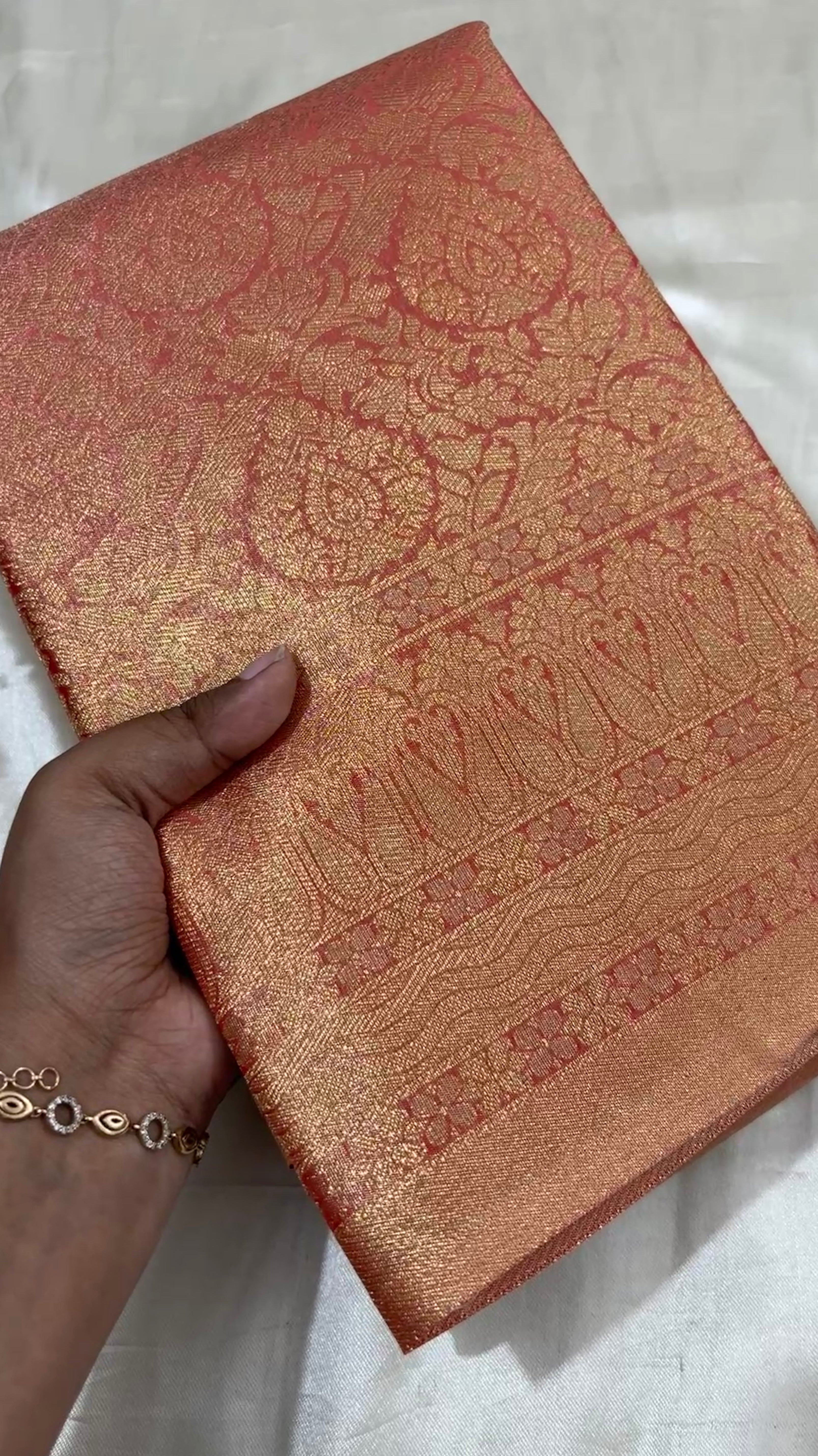 Tissue Brocade soft silk kr35