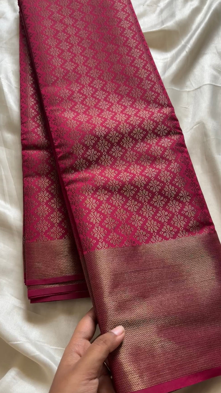 Brocade soft silk Kr 74