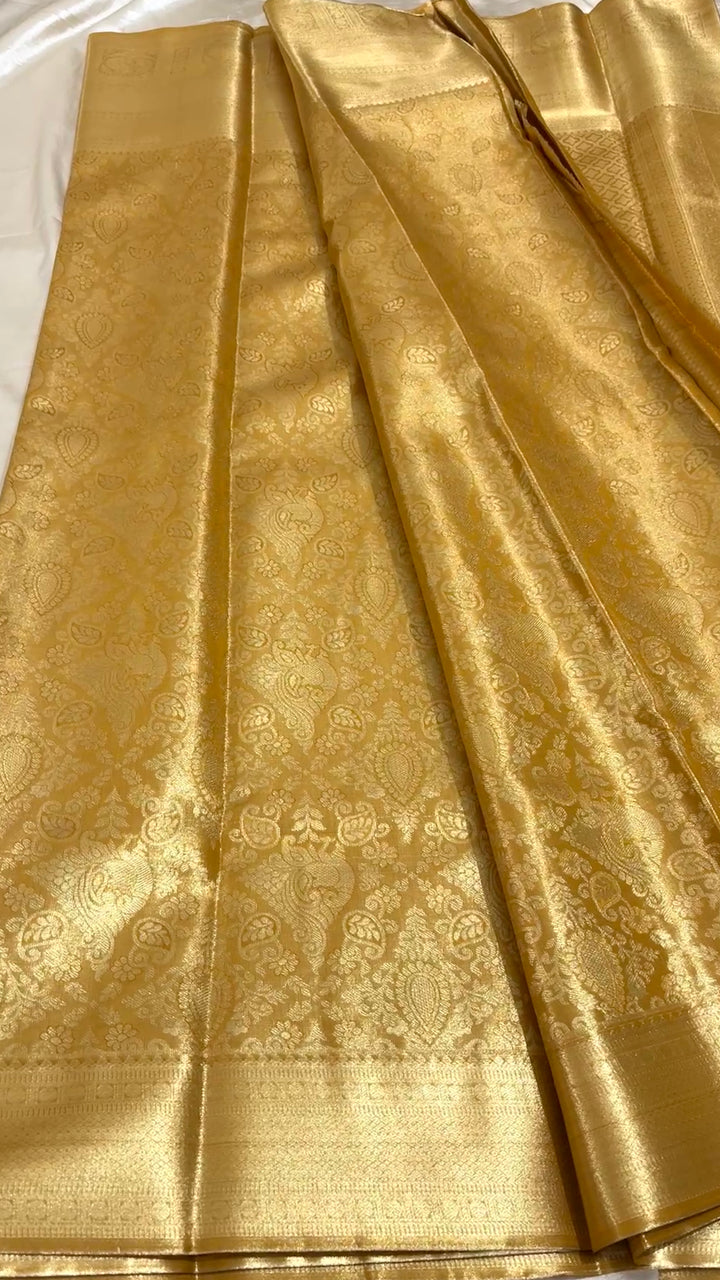 Semi Tissue Kanchipuram saree