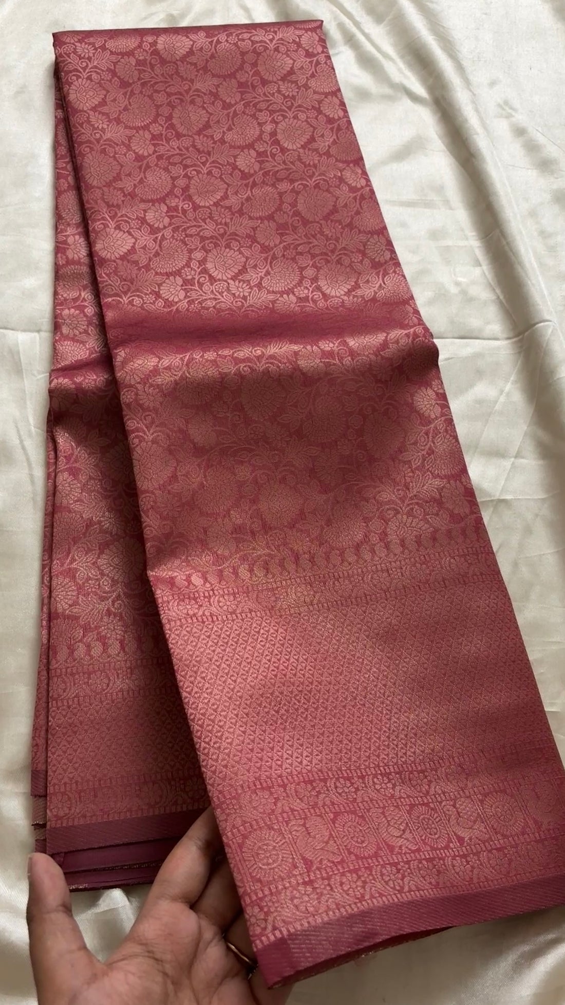 Semi brocade soft Silk kr38