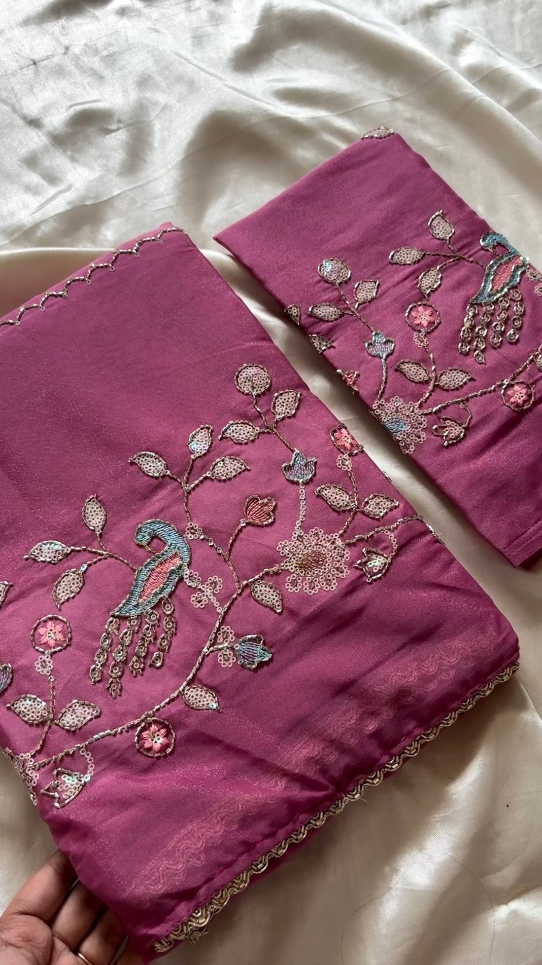 Designer georgette