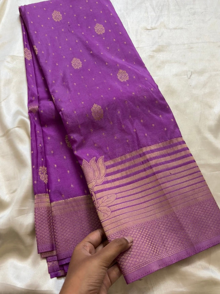 Semi Banarasi soft silk kr7