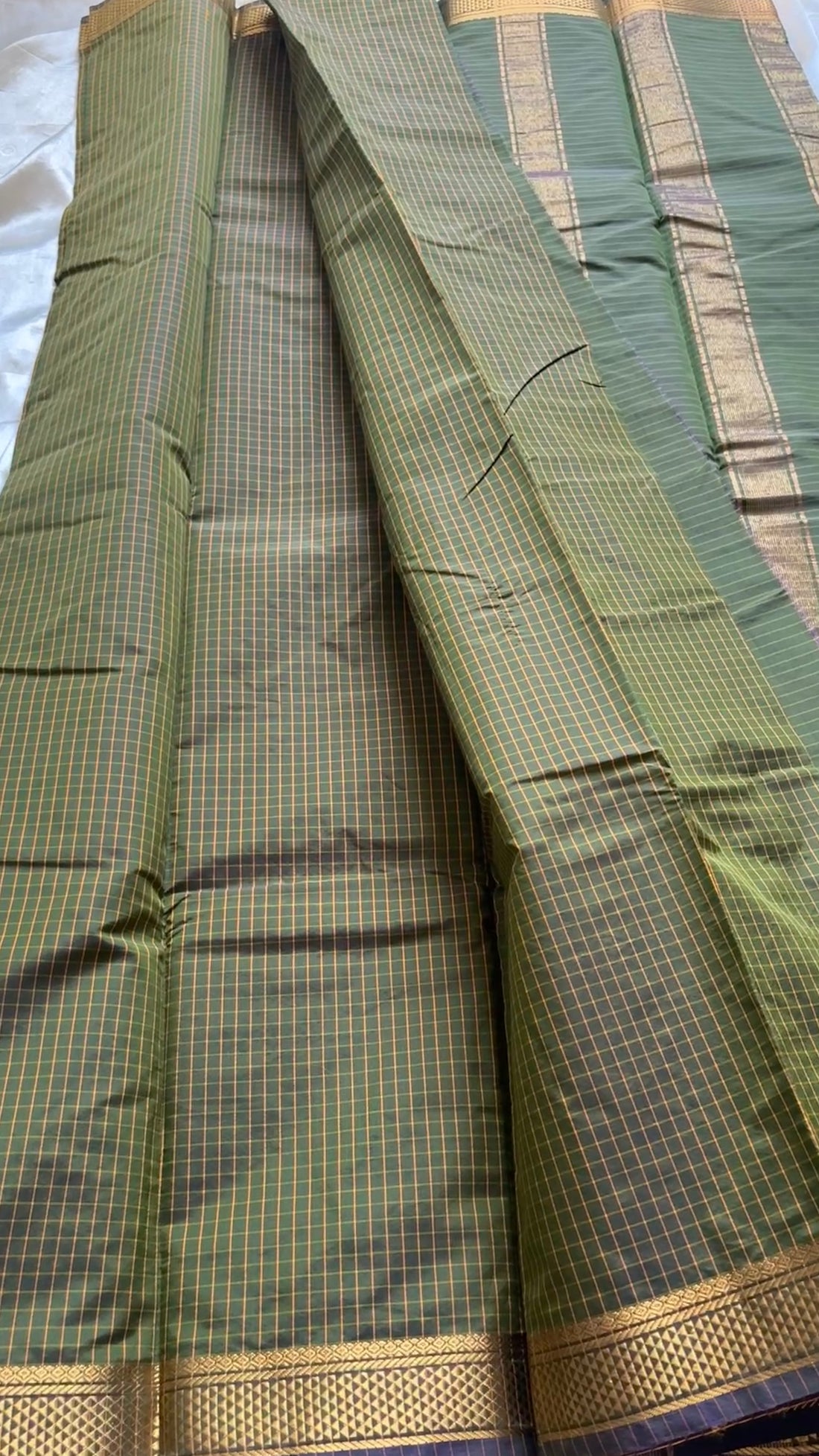 Checked cotton