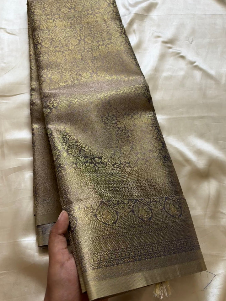 Tissue brocade silk KR82