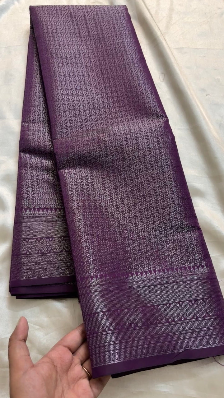 Brocade soft silk kr71