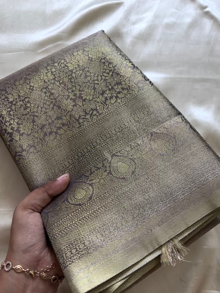 Tissue brocade silk KR82