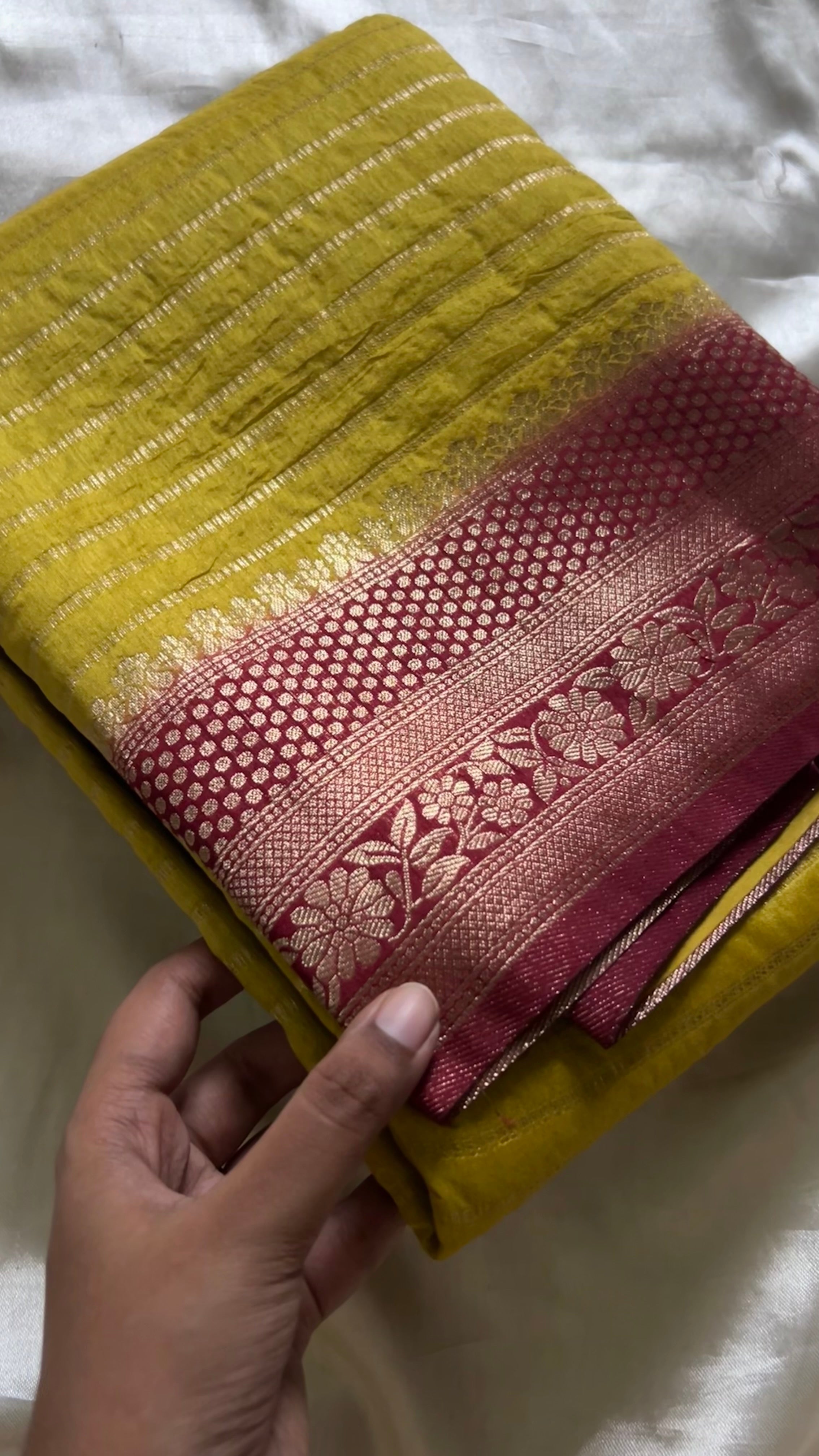 Banarasi crepe