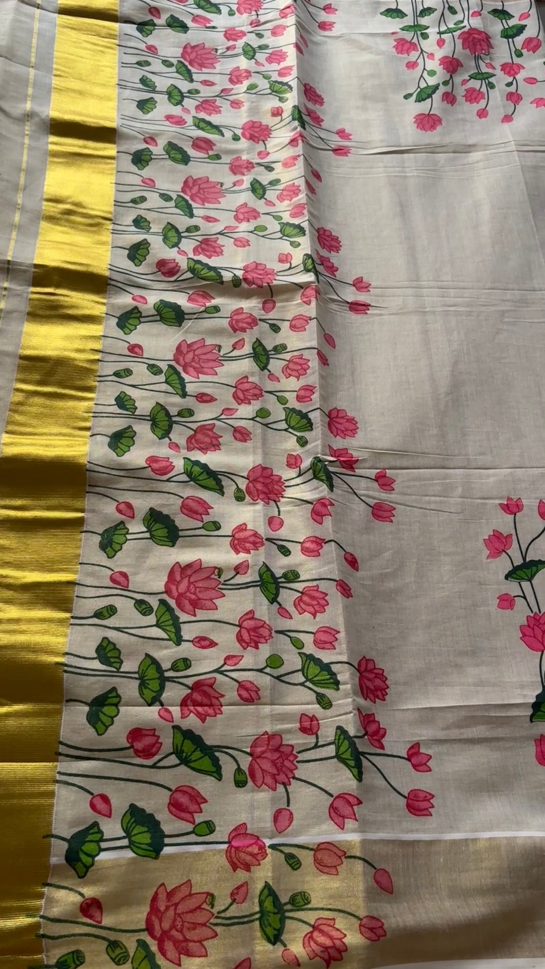 Kerala cotton with tissue mixed