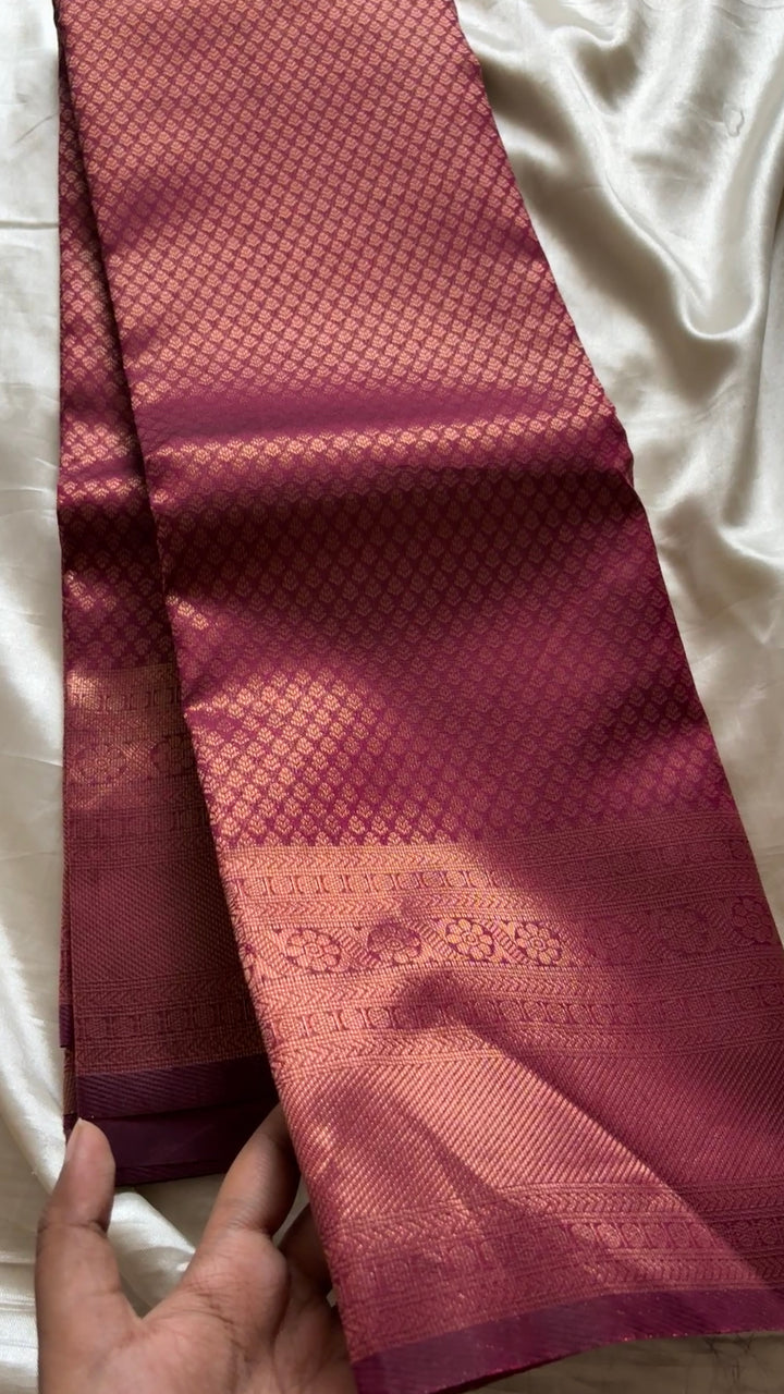 Semi brocade soft Silk kr13