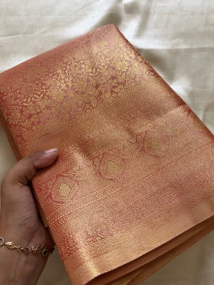 Tissue brocade silk KR83