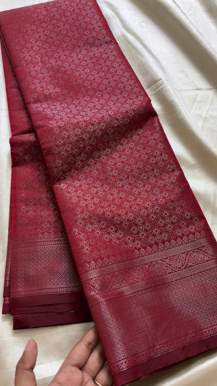 Brocade soft silk kr90