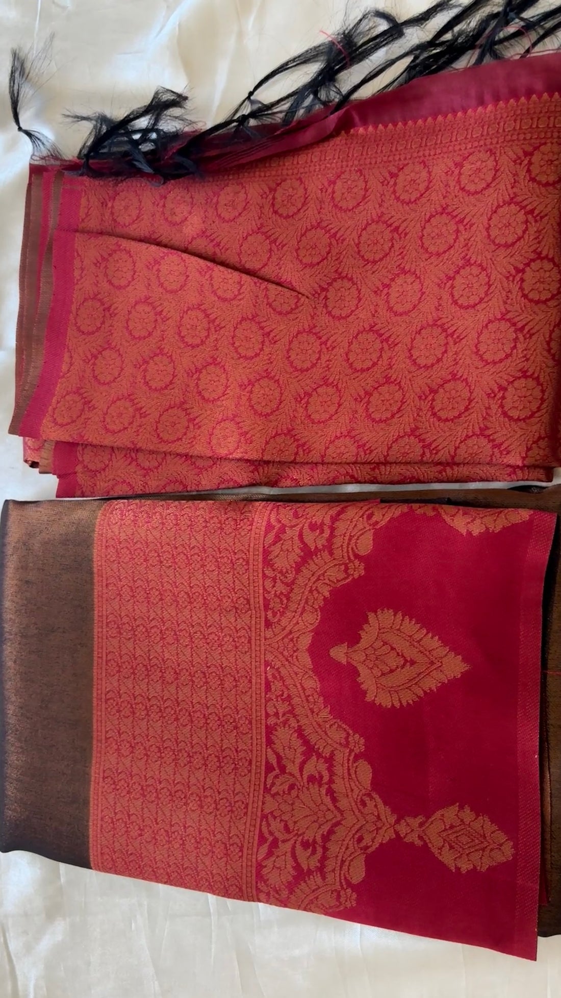 Unstitched premium half saree material Kr 120