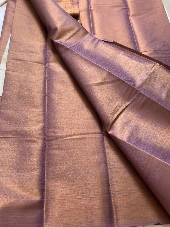 Tissue brocade soft silk