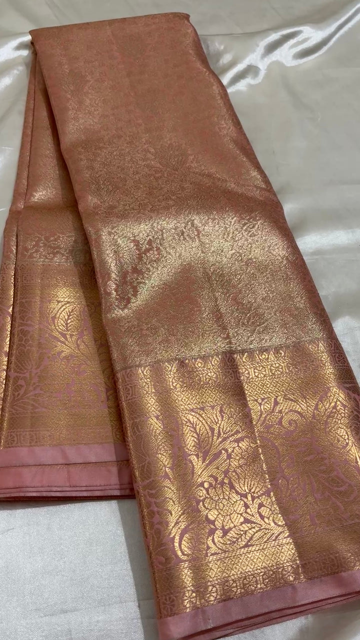 Semi  tissue Kanchipuram saree