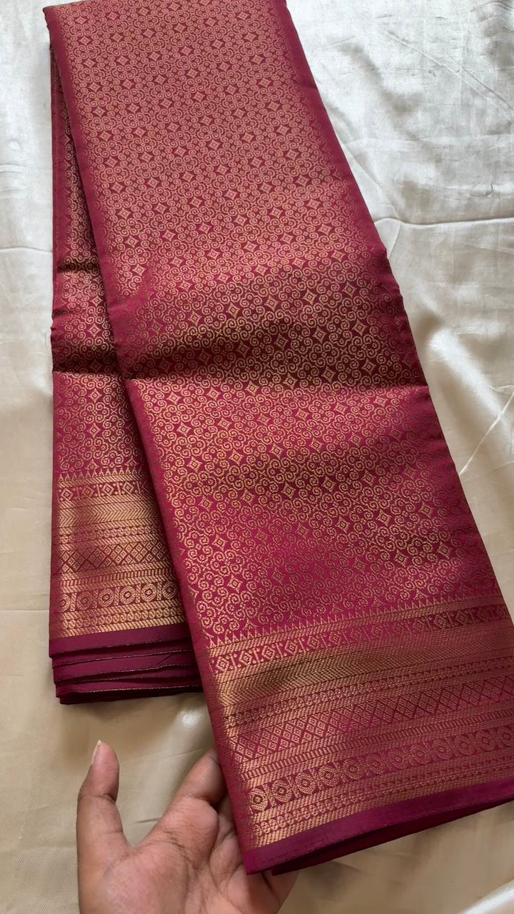 Premium Brocade soft silk kr56