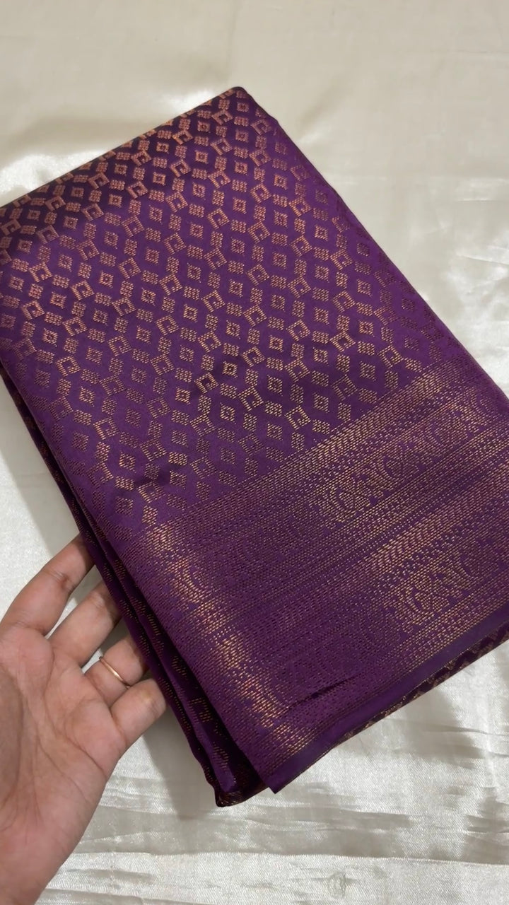 Brocade soft silk kr102