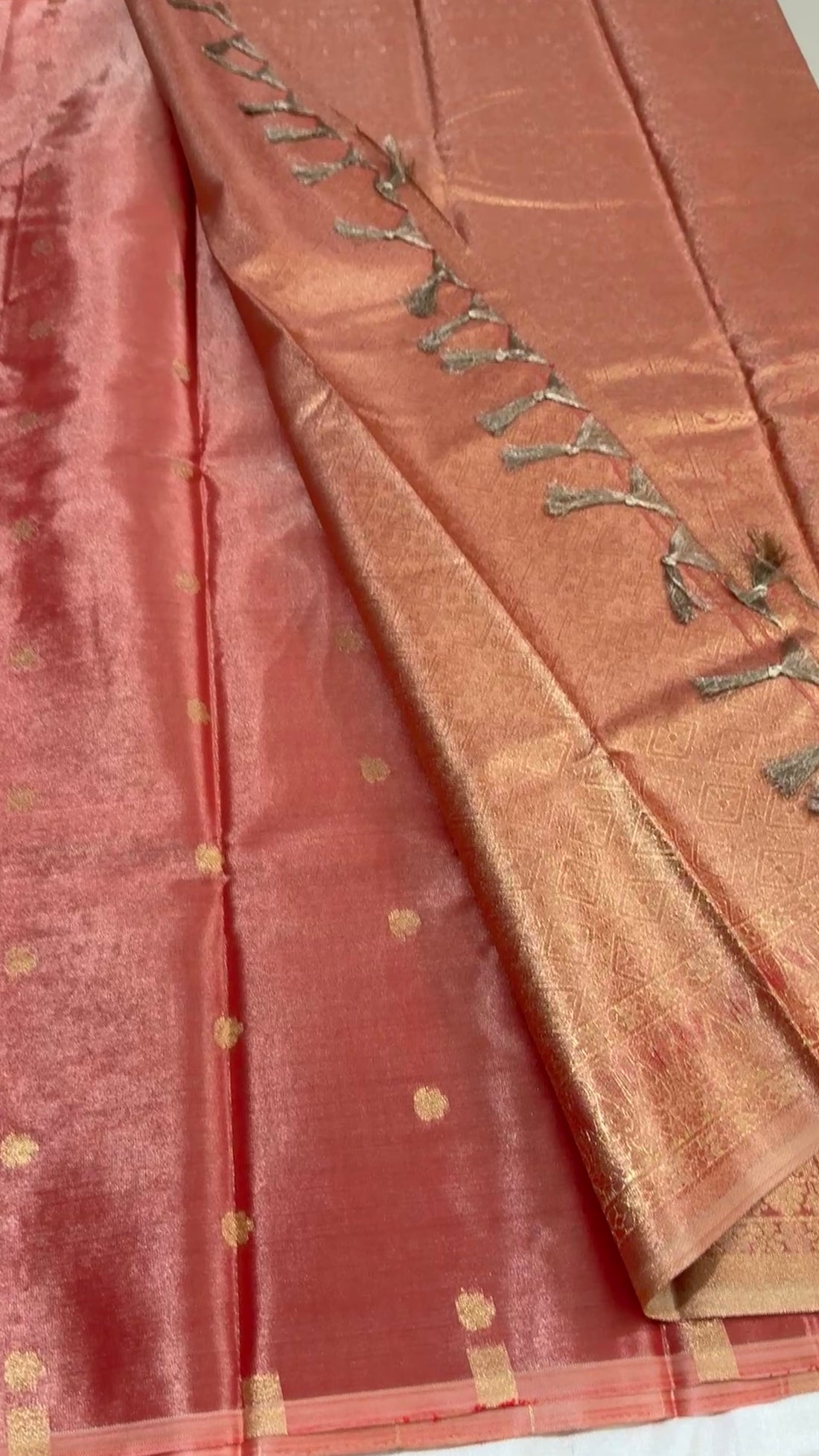 Tissue Brocade soft silk kr35