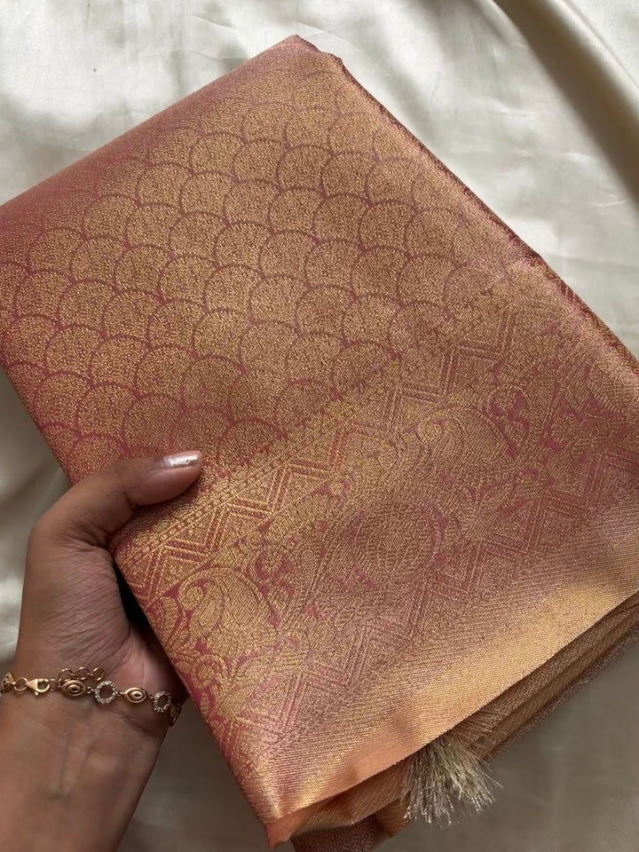 Tissue Brocade soft silk