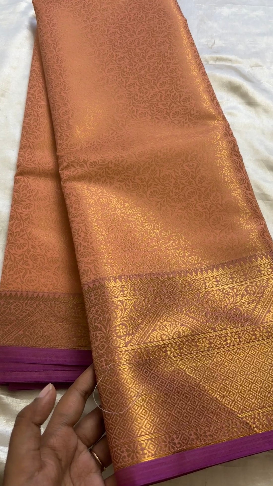 Brocade soft silk KR140