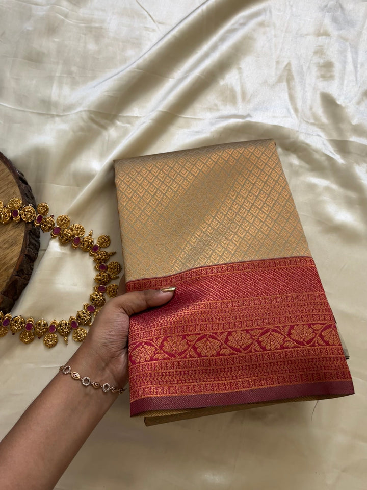 Kanchi semi soft silk