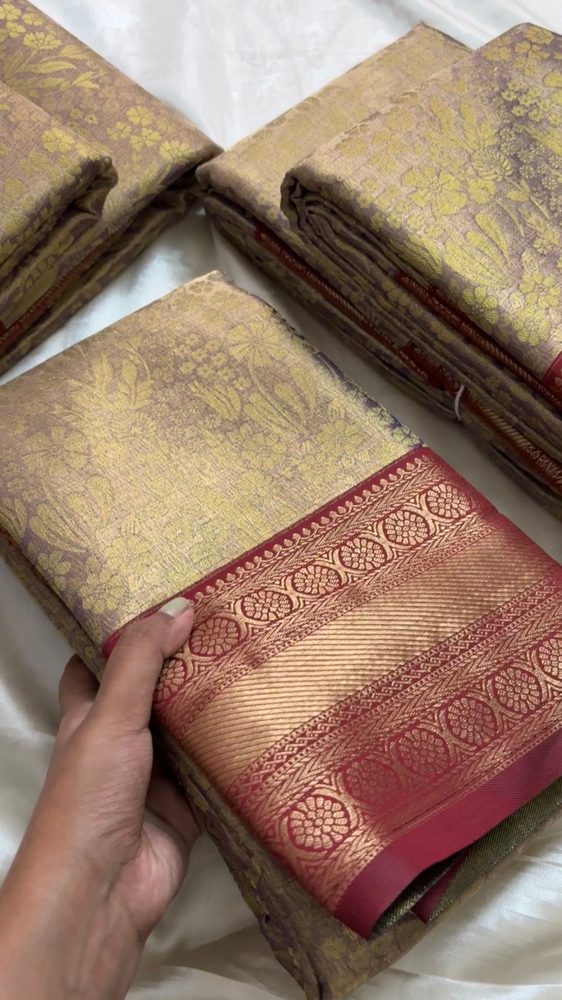 Premium  Tissue brocade silk kr95