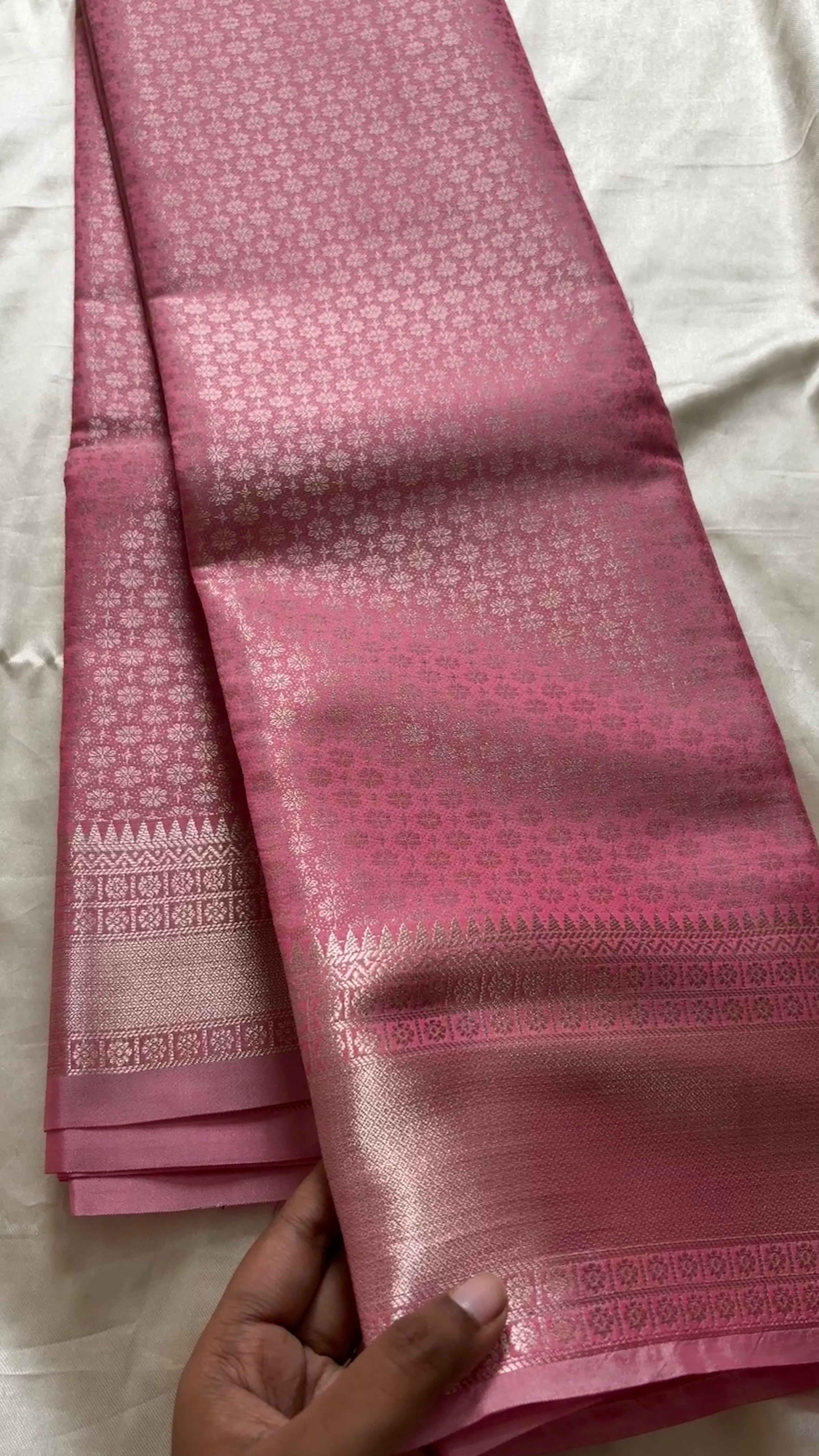 Brocade Unstitched skirt and top material