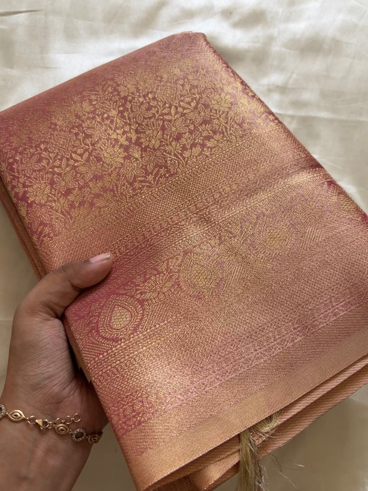 Tissue brocade silk KR81