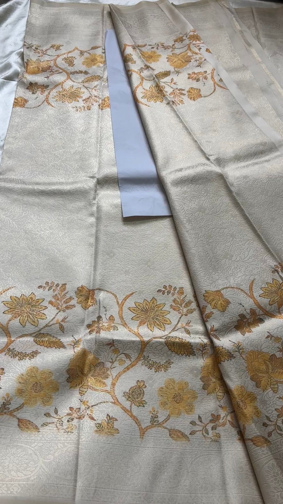 Soft silk with digital print kr130