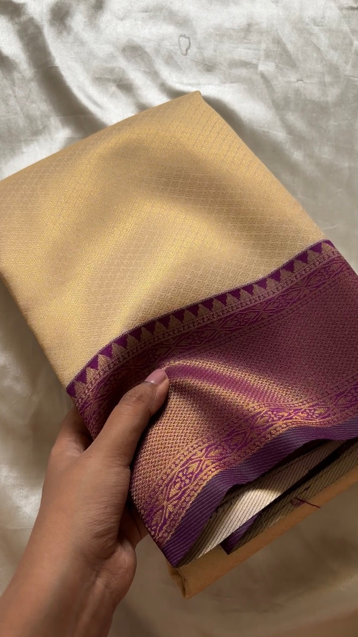 Kanchi semi soft silk